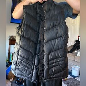 Black North Face Vest